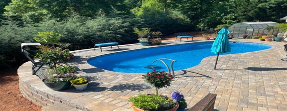 San Juan fiberglass pool